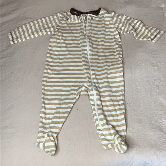 BROWN+CREAM 3-6 MTH ONESIE!! - Picture 2 of 6